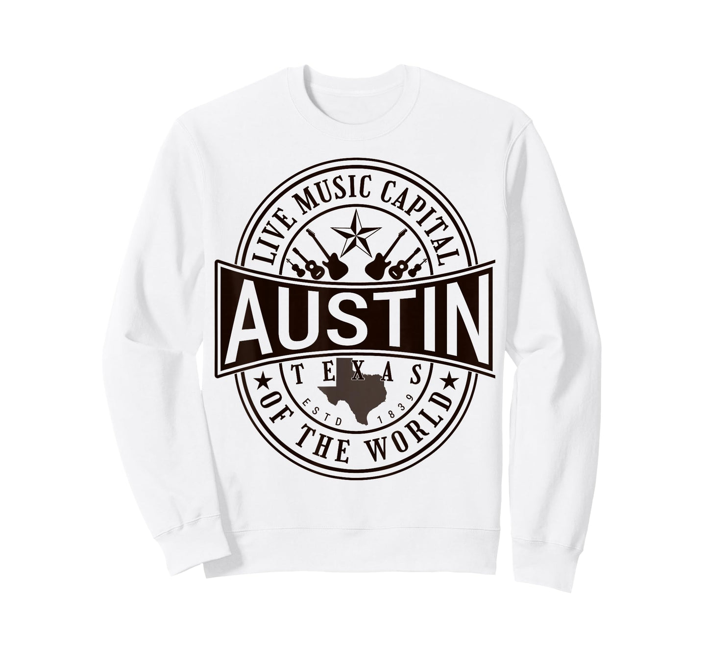 Live Music Capital of the World Austin Texas Souvenir T-Shirt