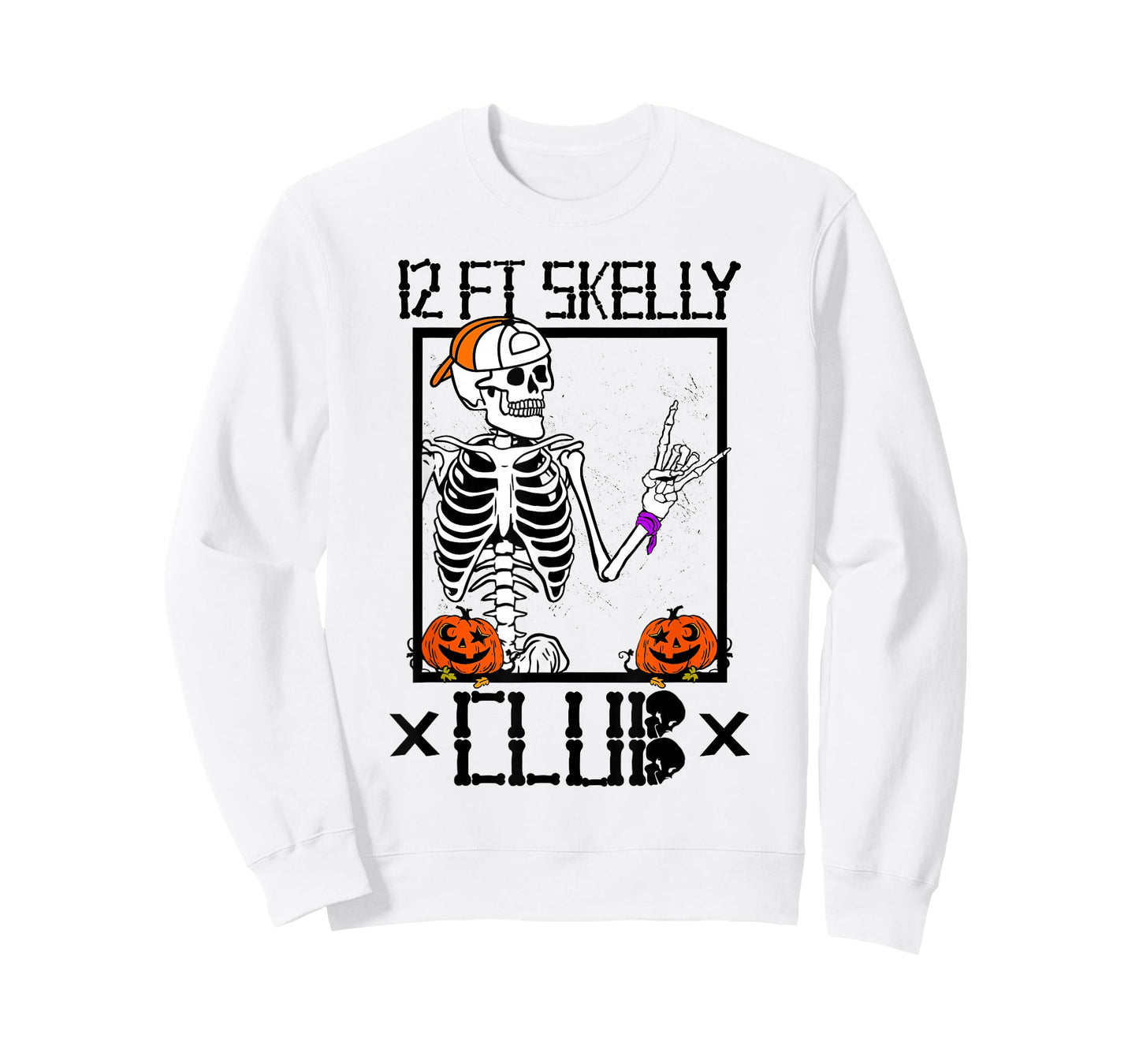 12 FT Skelly Club - Halloween 12 Foot Skeleton T-Shirt