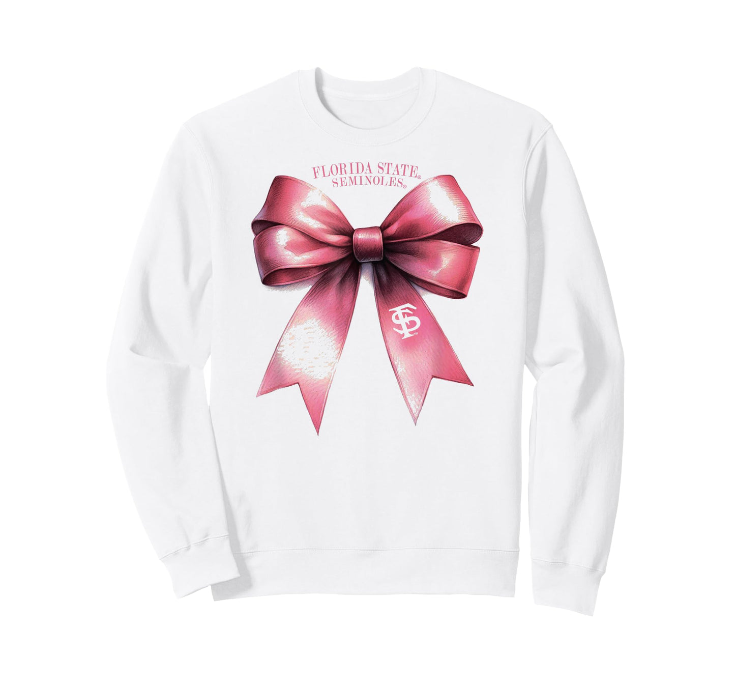 Florida State Seminoles Bow Pink Officially Licensed T-Shirt