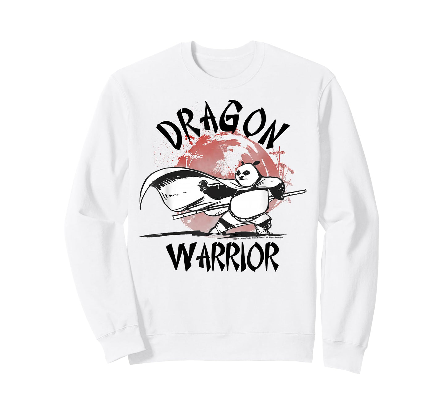 Kung Fu Panda Dragon Warrior Action Pose Portrait T-Shirt