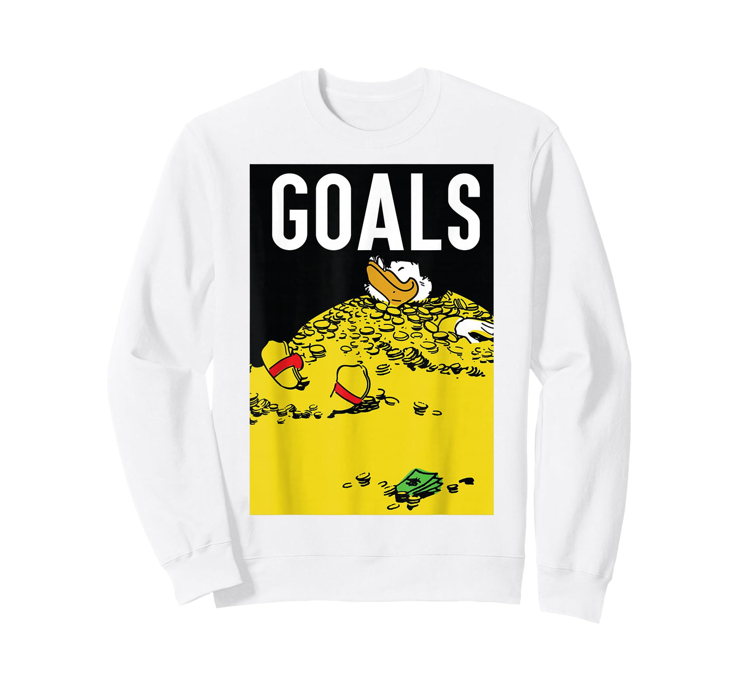 Disney - Duck Tales Scrooge Money Goals T-Shirt