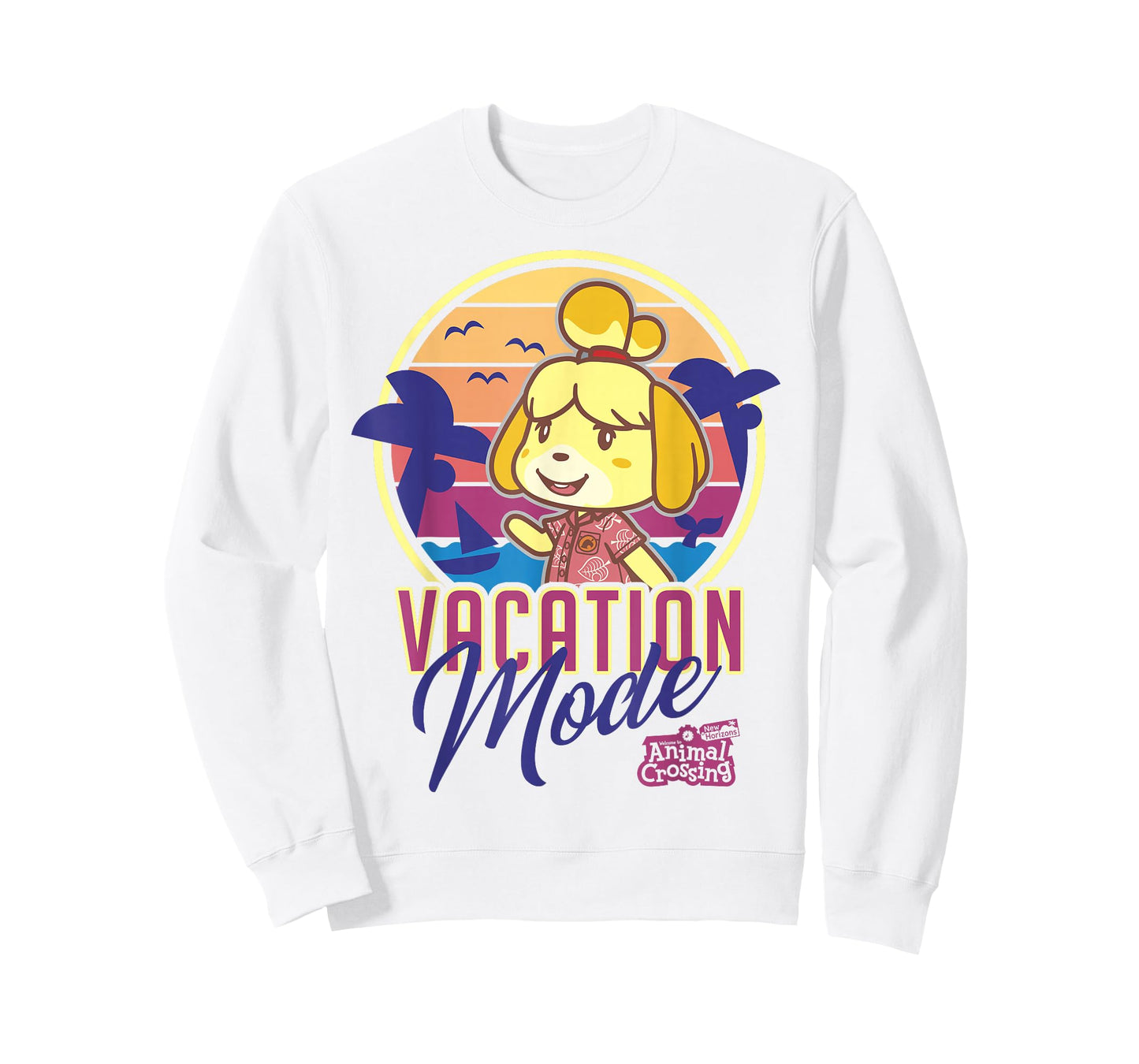 Animal Crossing: New Horizons Isabelle Vacation Mode Vintage T-Shirt