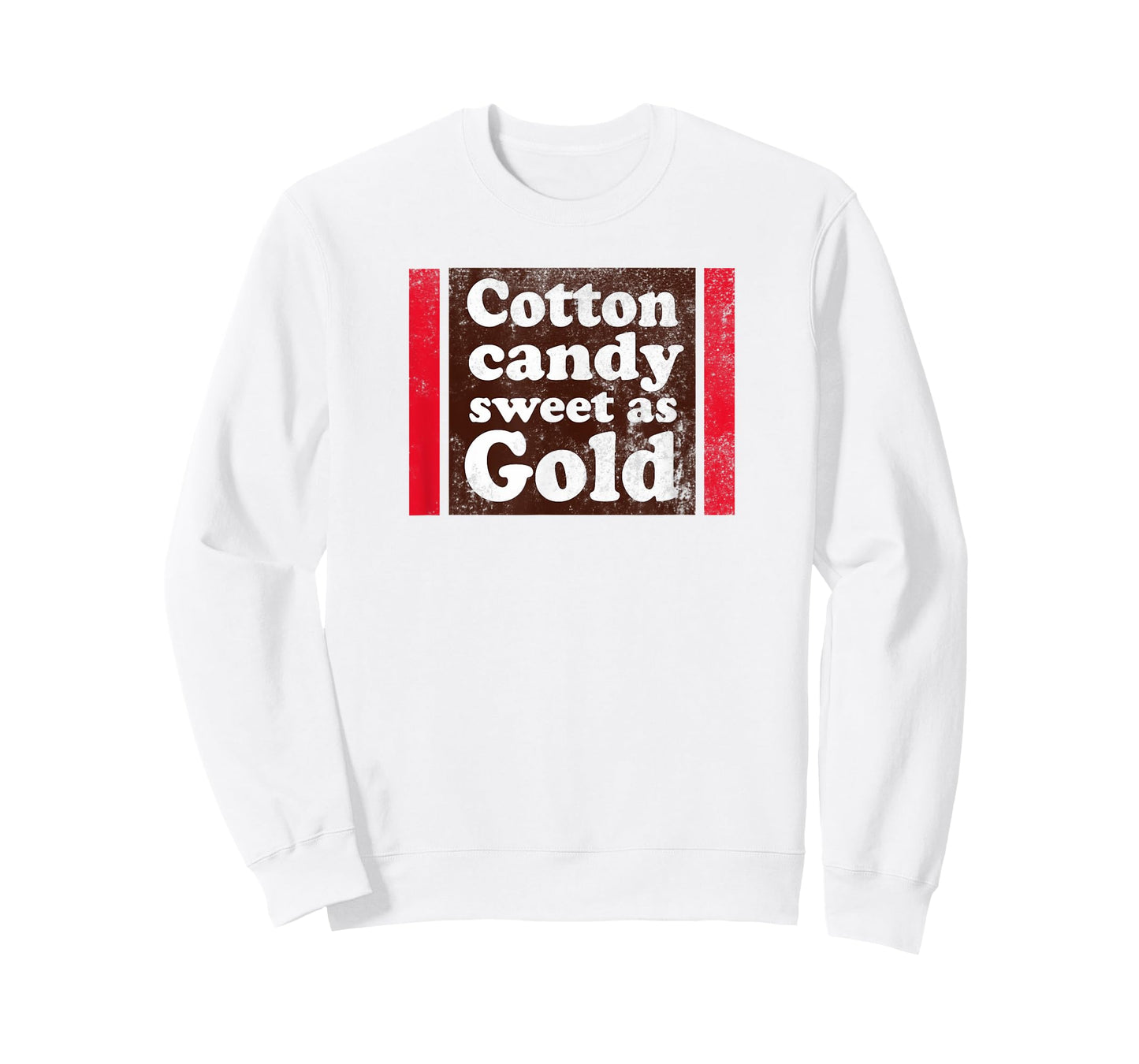 Cotton Candy Sweet as Gold T-Shirt | Funny Distressed Tee