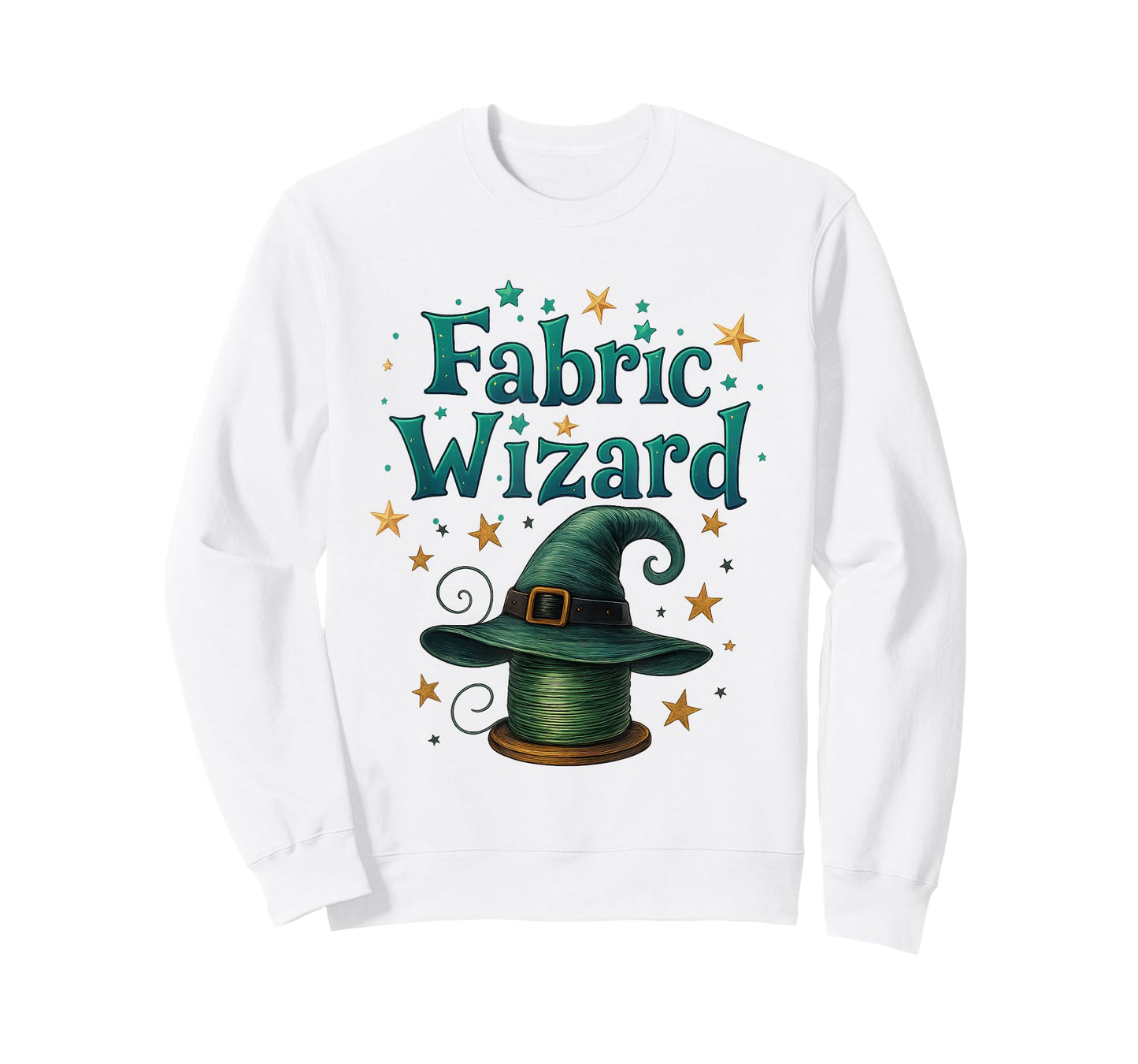 Cool Quilting Quilt Sewing Halloween for Women Fabric Wizard T-Shirt