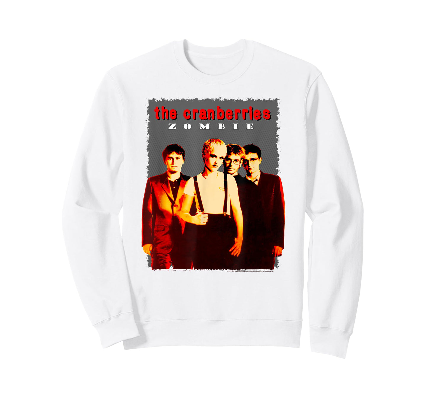The Cranberries Zombie Group Photo Vintage Band T-Shirt