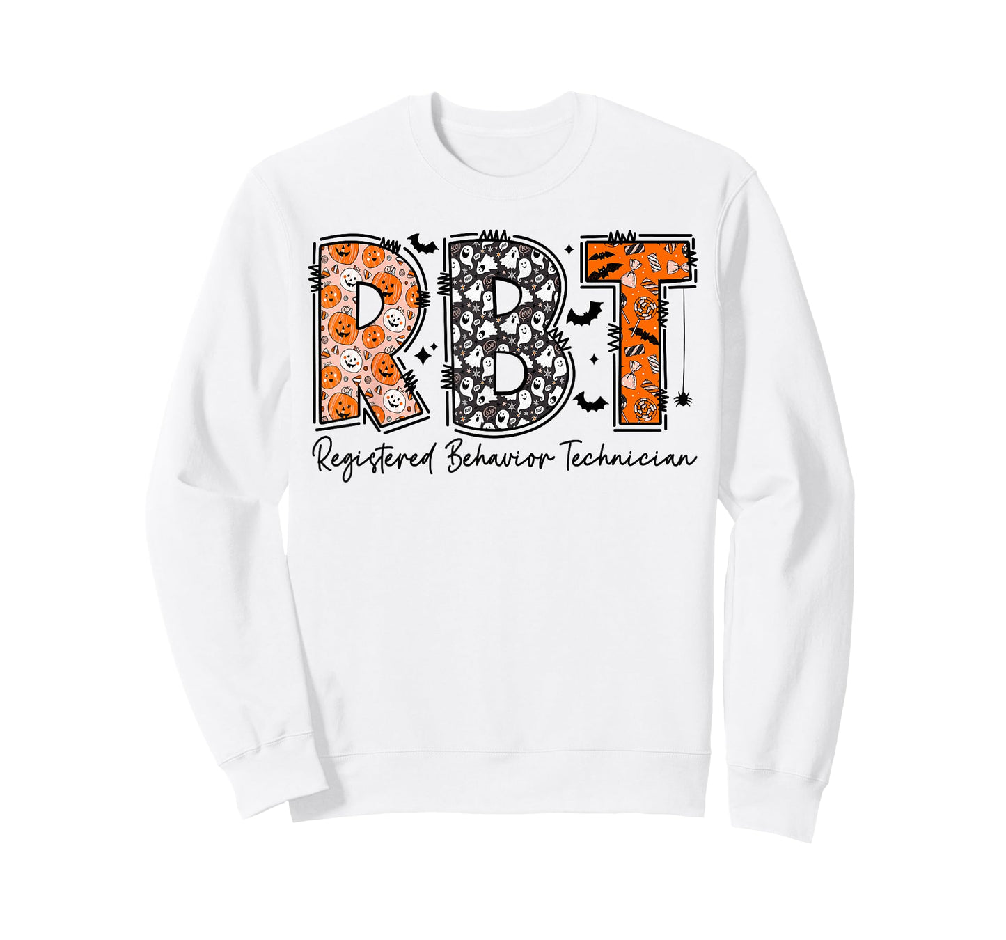 Funny RBT Halloween Registered Behavior Technician Halloween T-Shirt