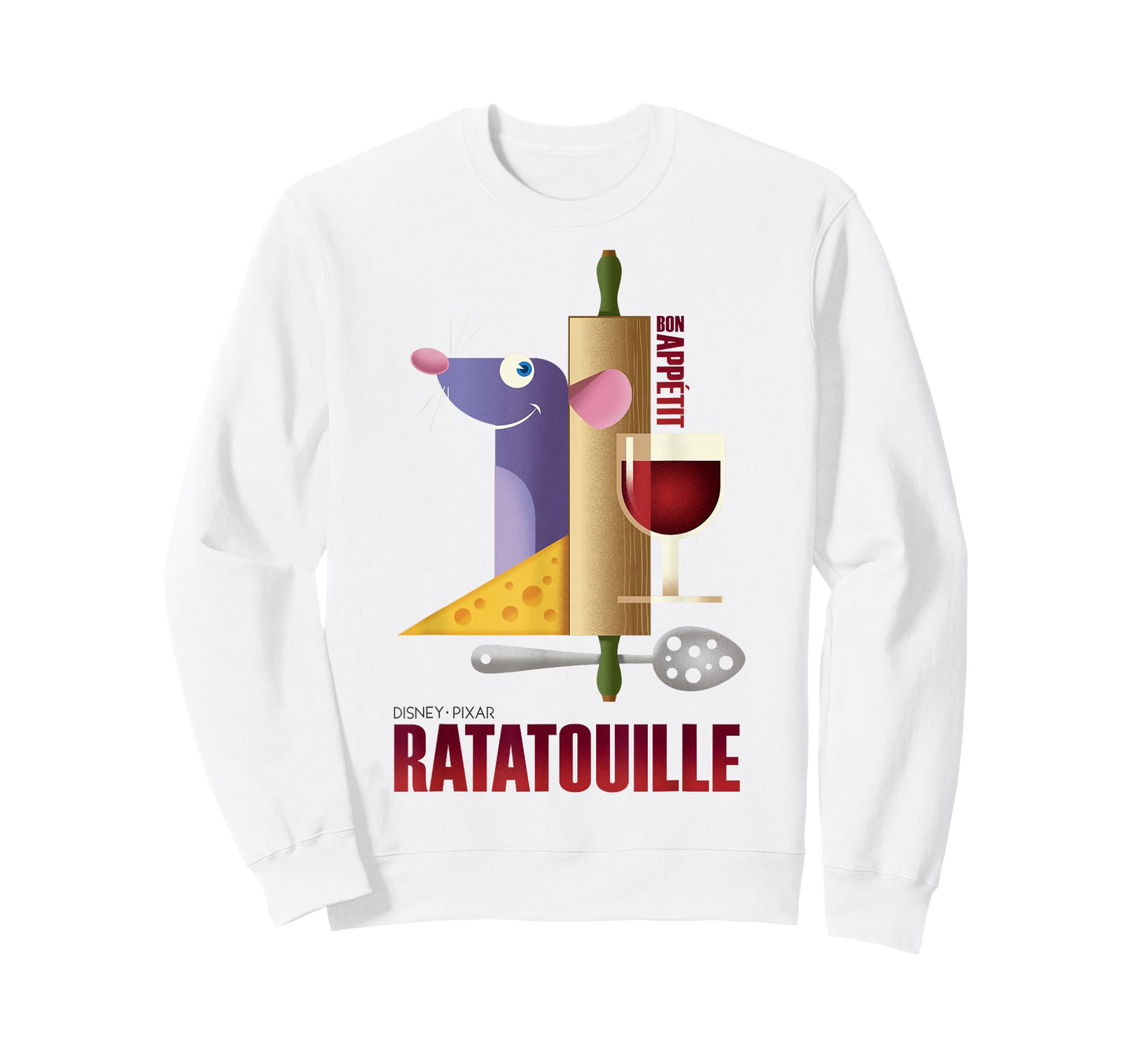 Disney Pixar Ratatouille Bon Appetit Poster T-Shirt