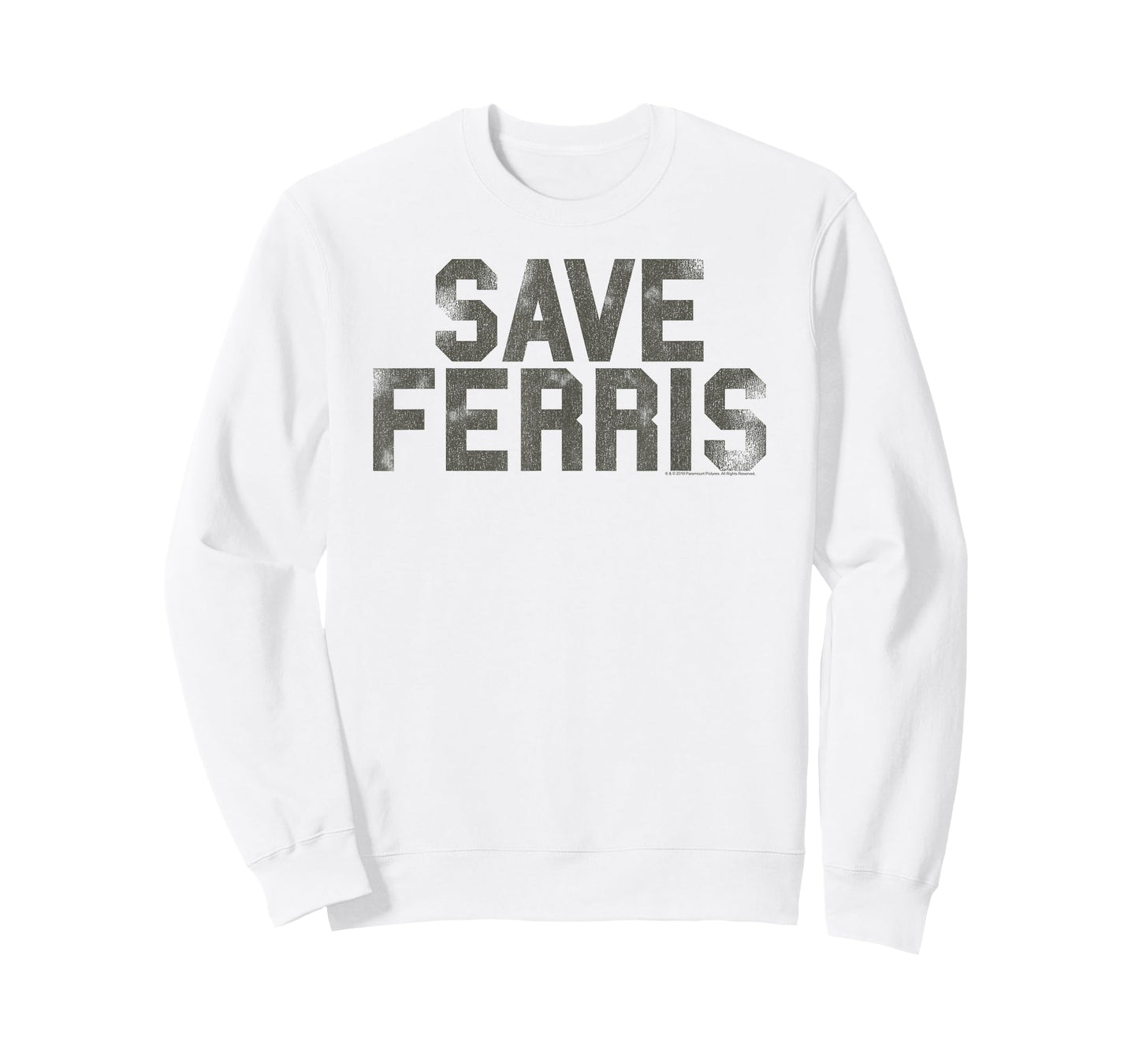 Ferris Bueller's Day Off Distressed Save Ferris Movie T-Shirt
