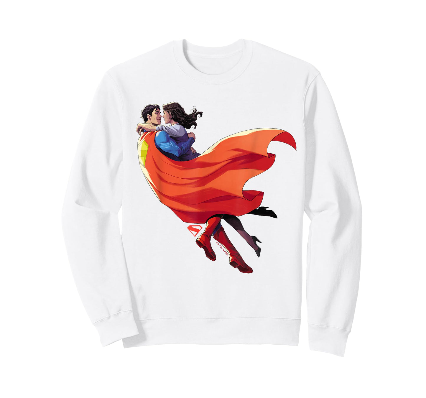 Superman (2025) Superman Lois Embrace T-Shirt