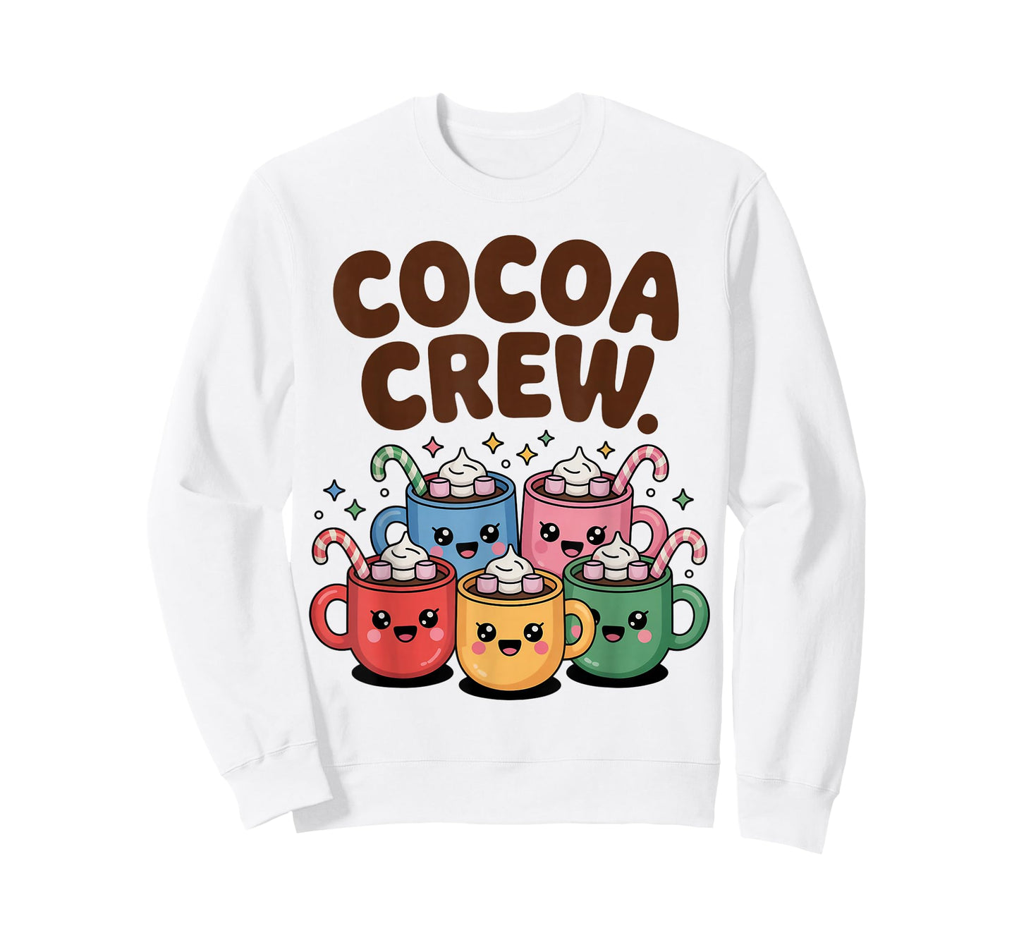 Hot Chocolate Matching Pajamas Cocoa Crew Cute Christmas T-Shirt
