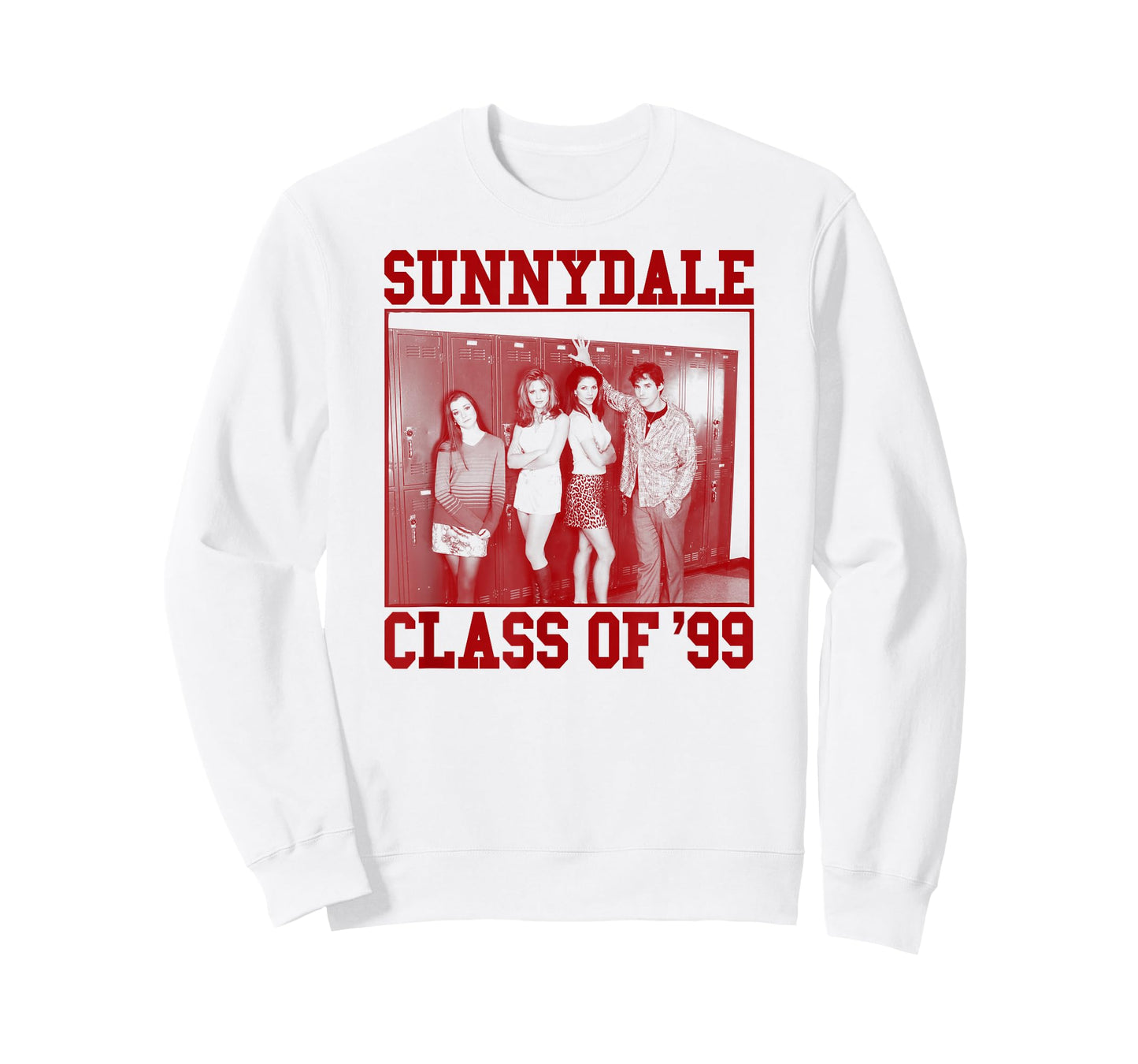 Buffy the Vampire Slayer Front Back Sunnydale High TV Show T-Shirt