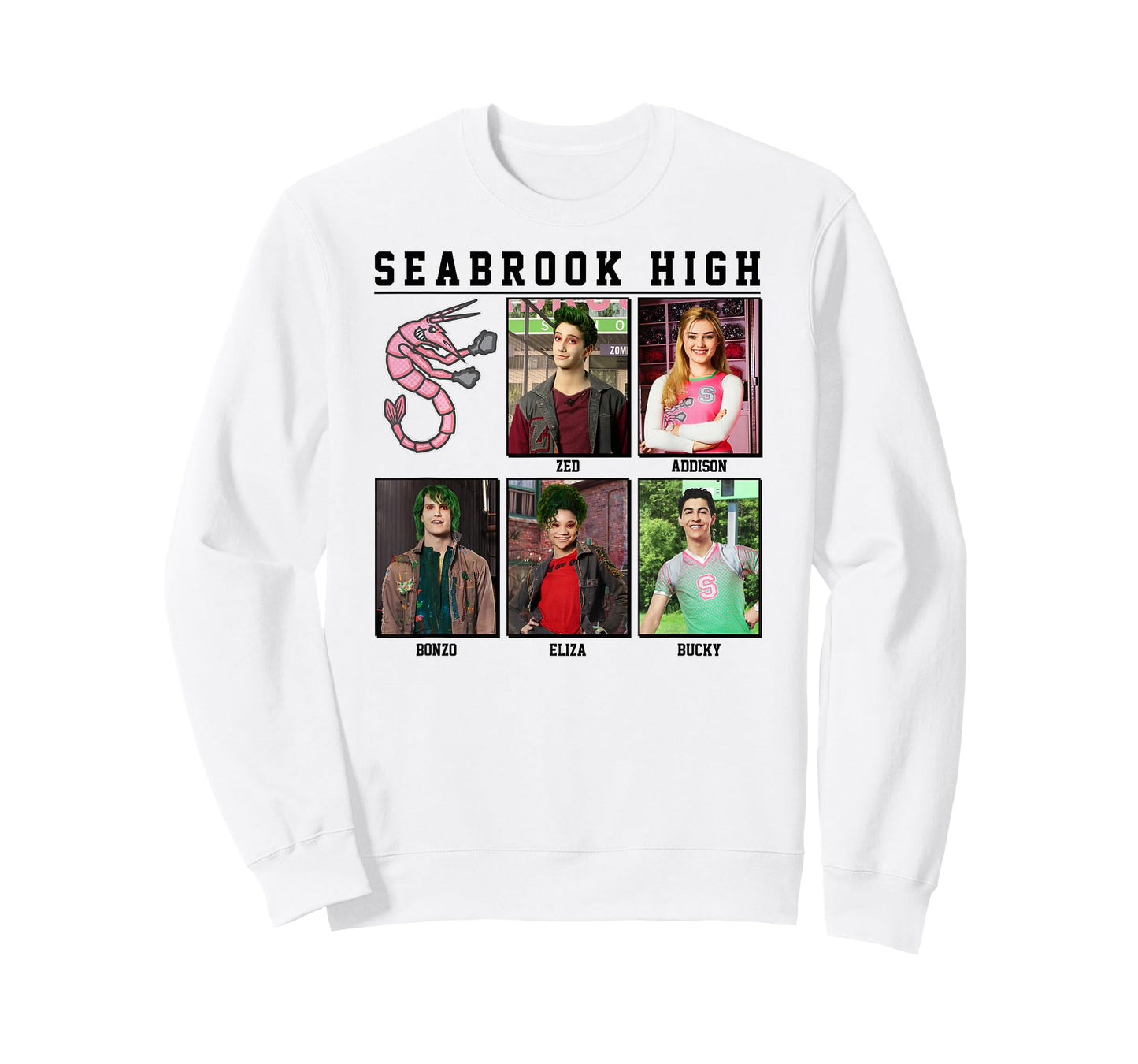 Zombies - Seabrook Yearbook Zed Addison Bonzo Eliza Bucky T-Shirt