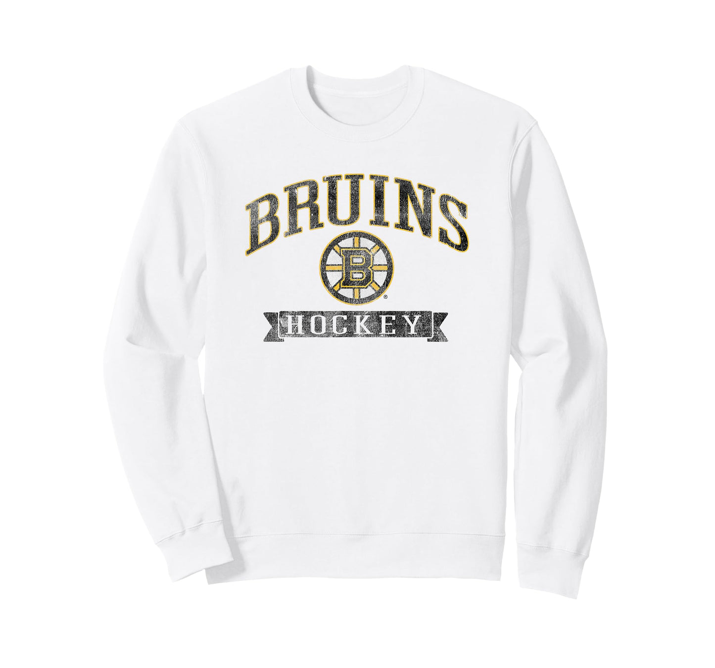 Boston Bruins Vintage Hockey Gray Officially Licensed T-Shirt