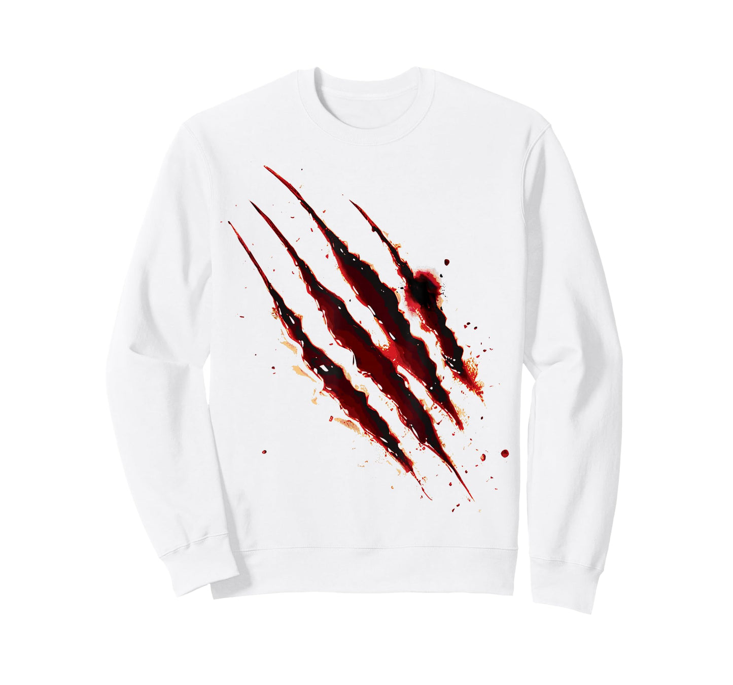 Bloody Shirt Zombie Outbreak Blood Splatter Claw Marks T-Shirt