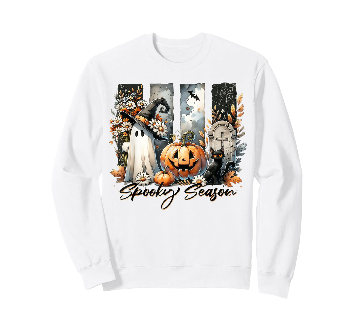 Vintage Halloween Horror Spooky Season T-Shirt