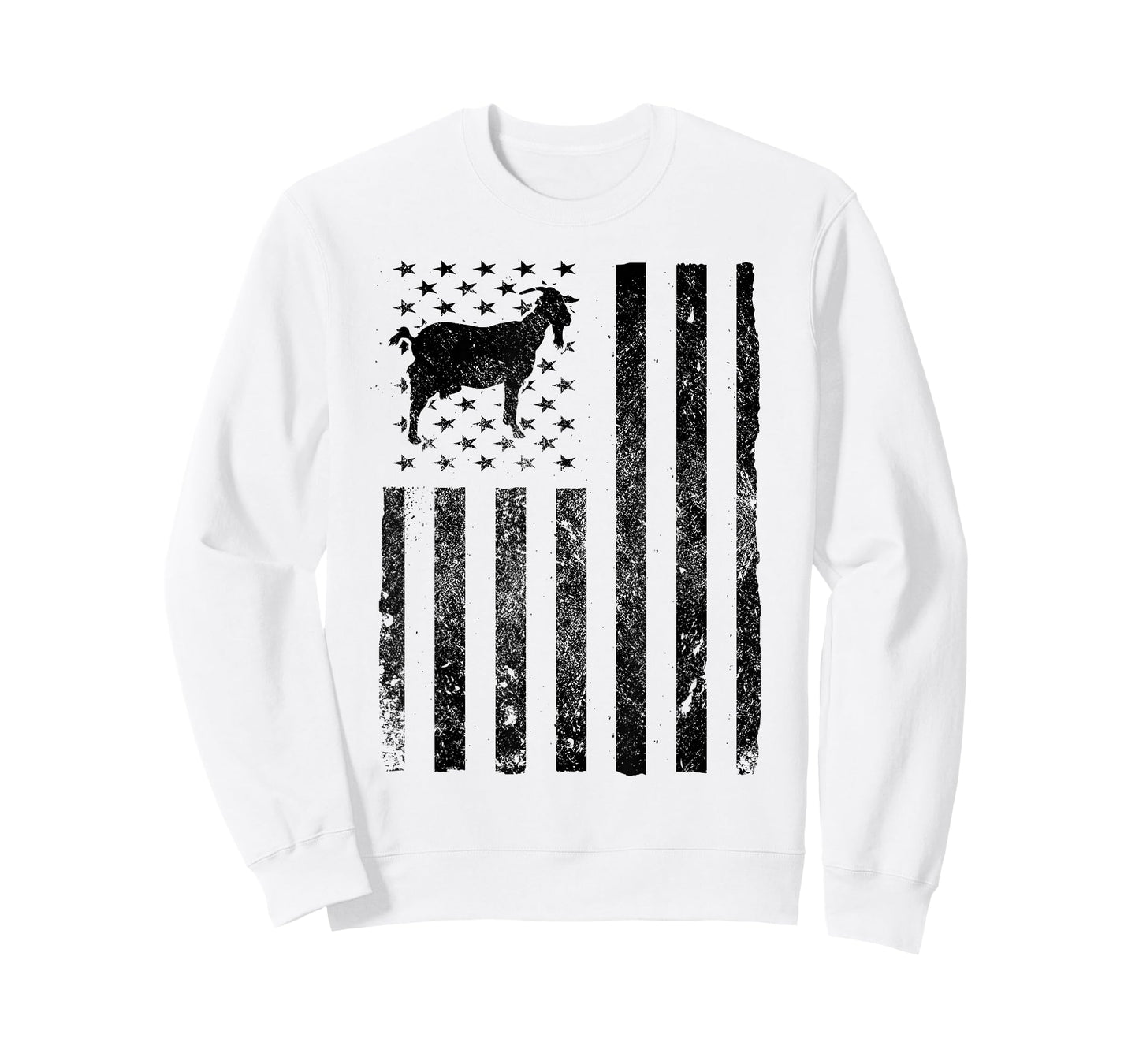 Goat Lover USA American Flag Funny Farmer T-Shirt