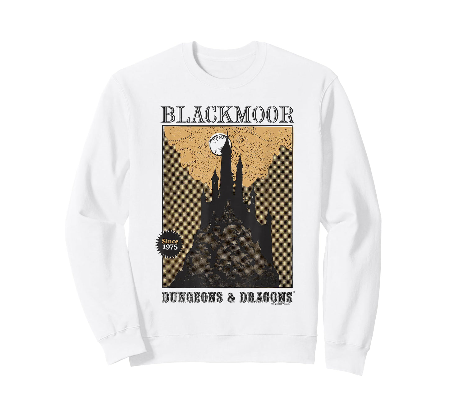 Dungeons & Dragons 50th Anniversary Blackmoor Castle Card T-Shirt