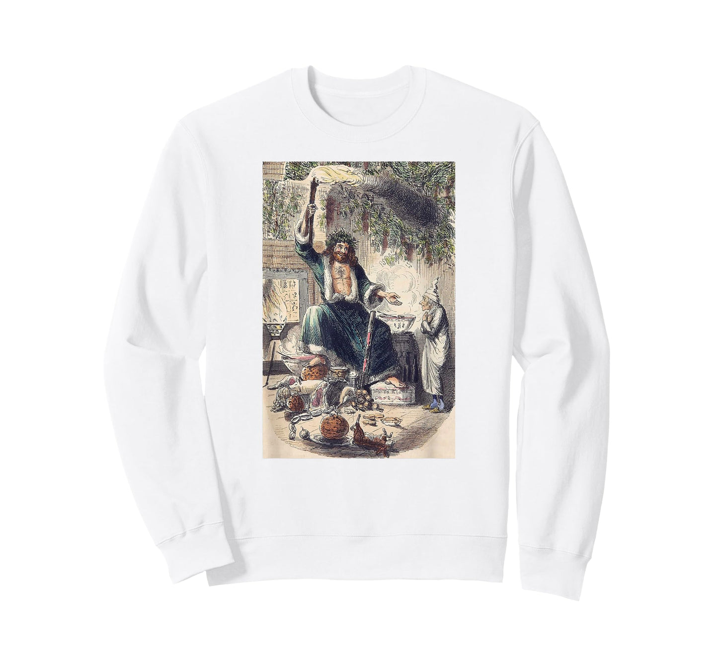 A Christmas Carol Scrooge Shirt- Christmas Present Ghost Tee T-Shirt
