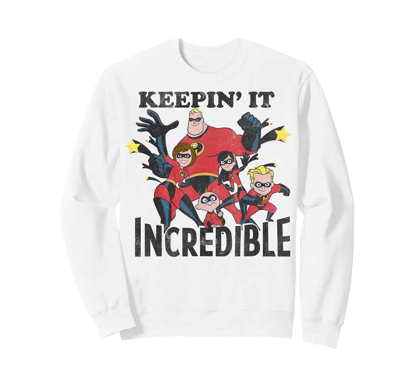 Disney Pixar The Incredibles Keepin' It Incredible Vintage T-Shirt