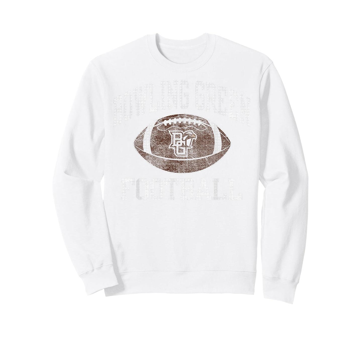 Bowling Green Falcons Football Intensity Vintage Orange T-Shirt