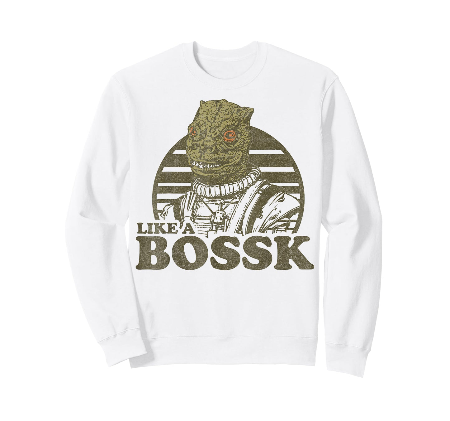 Star Wars Like a Bossk Bounty Hunter Retro Logo T-Shirt