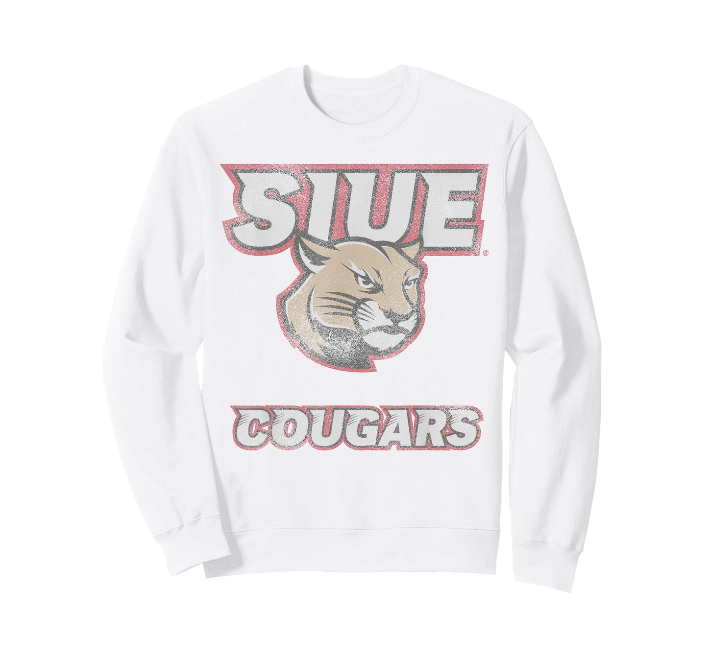 Southern Illinois Edwardsville Cougars Vintage Worn Gray T-Shirt
