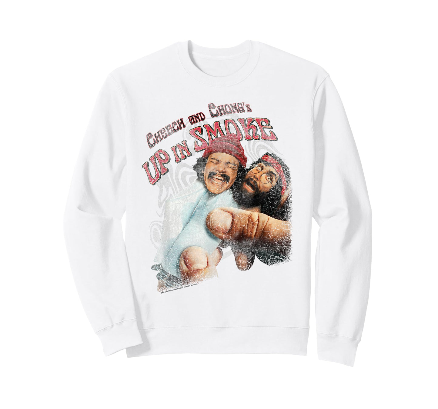 Up in Smoke Cheech and Chong Rolled Up T-Shirt