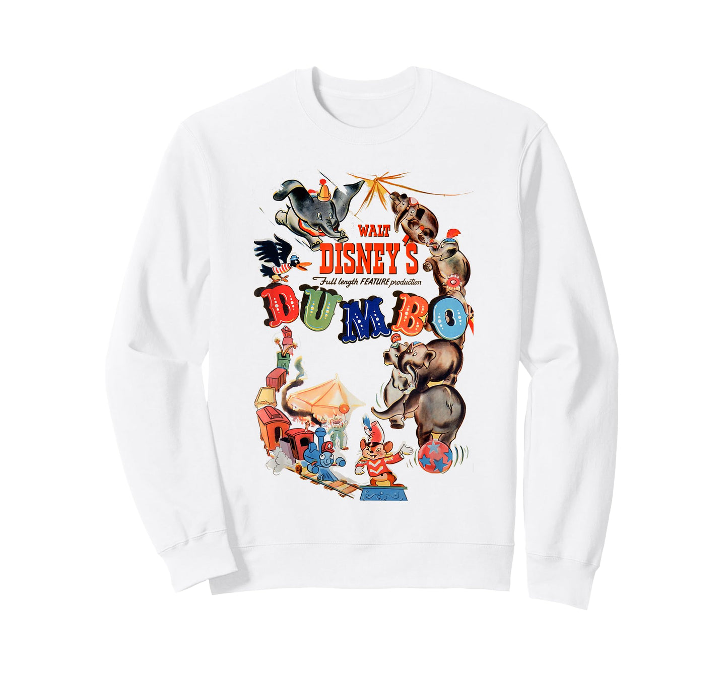Disney Dumbo Classic Characters Logo T-Shirt Small