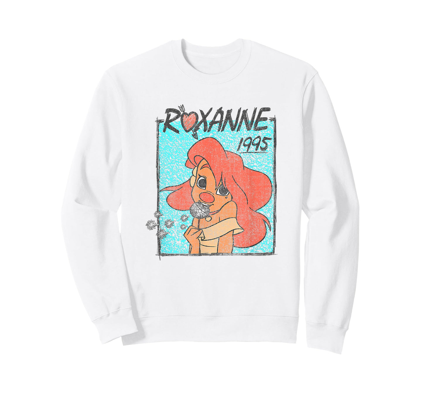 Disney A Goofy Movie 1995 Roxanne Dandelions Retro Portrait T-Shirt
