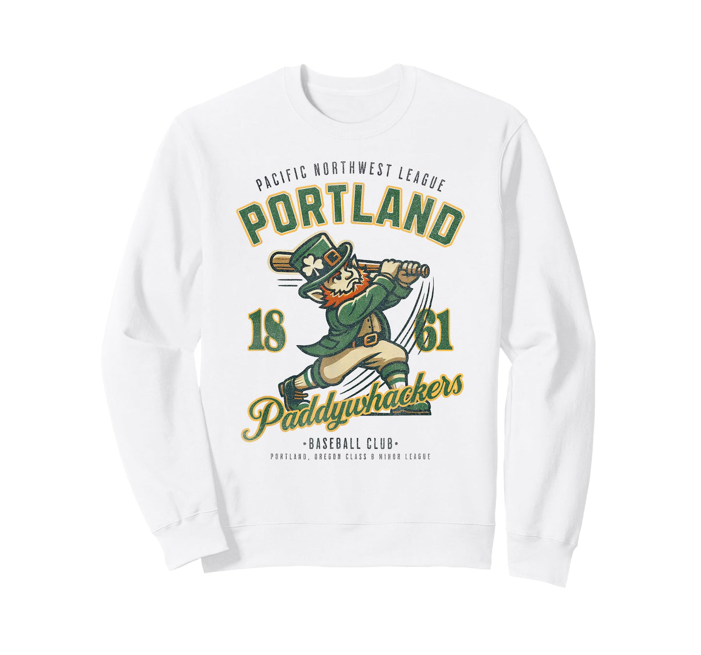 Retro Minor League Baseball Team Portland Paddywhackers T-Shirt