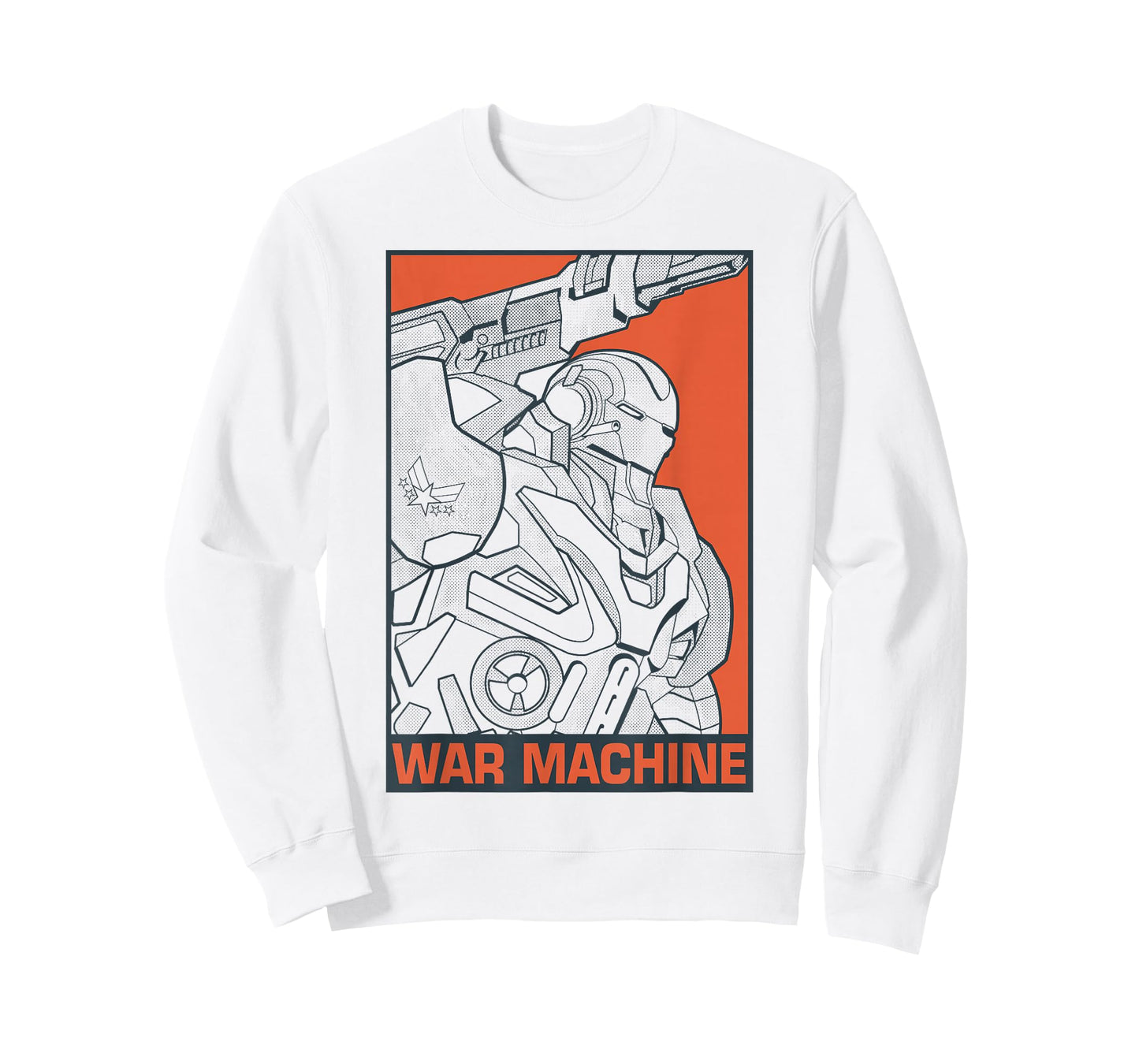 Marvel Avengers Endgame War Machine Pop Art Graphic T-Shirt T-Shirt