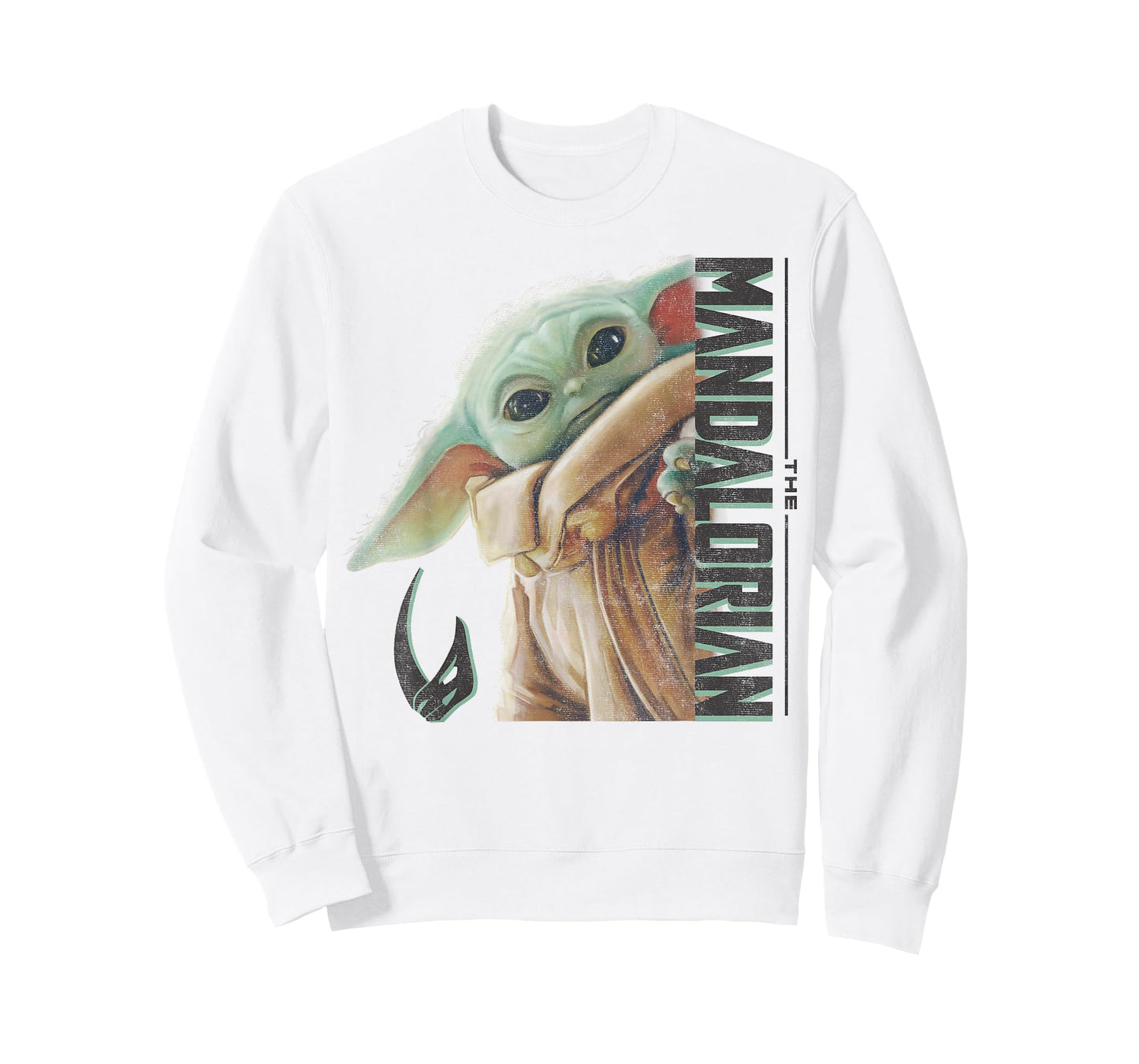 Star Wars: The Mandalorian Grogu Vertical Logo T-Shirt