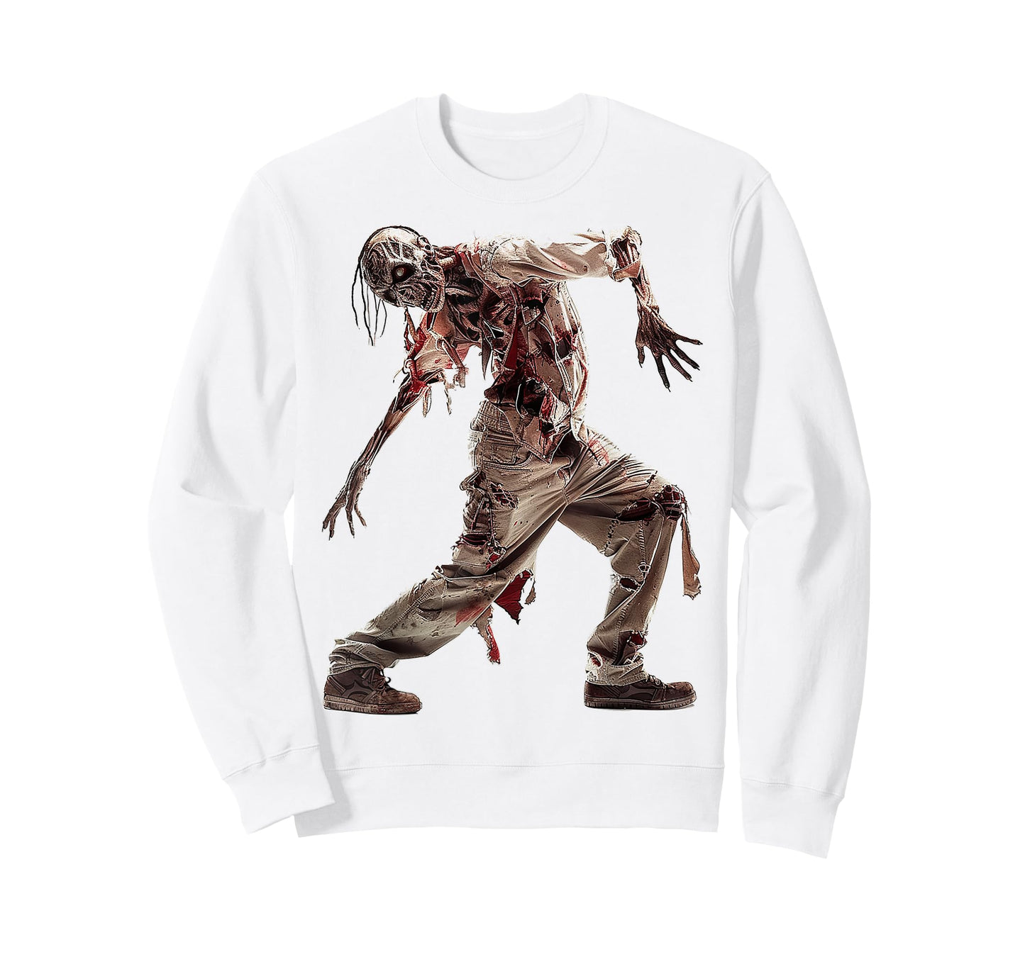 Zombie Costume Halloween Graphic Art Zombie T-Shirt