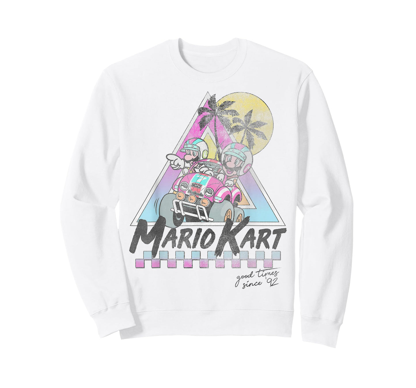 Mario Kart Mario And Luigi Good Time Since 92 Vintage T-Shirt