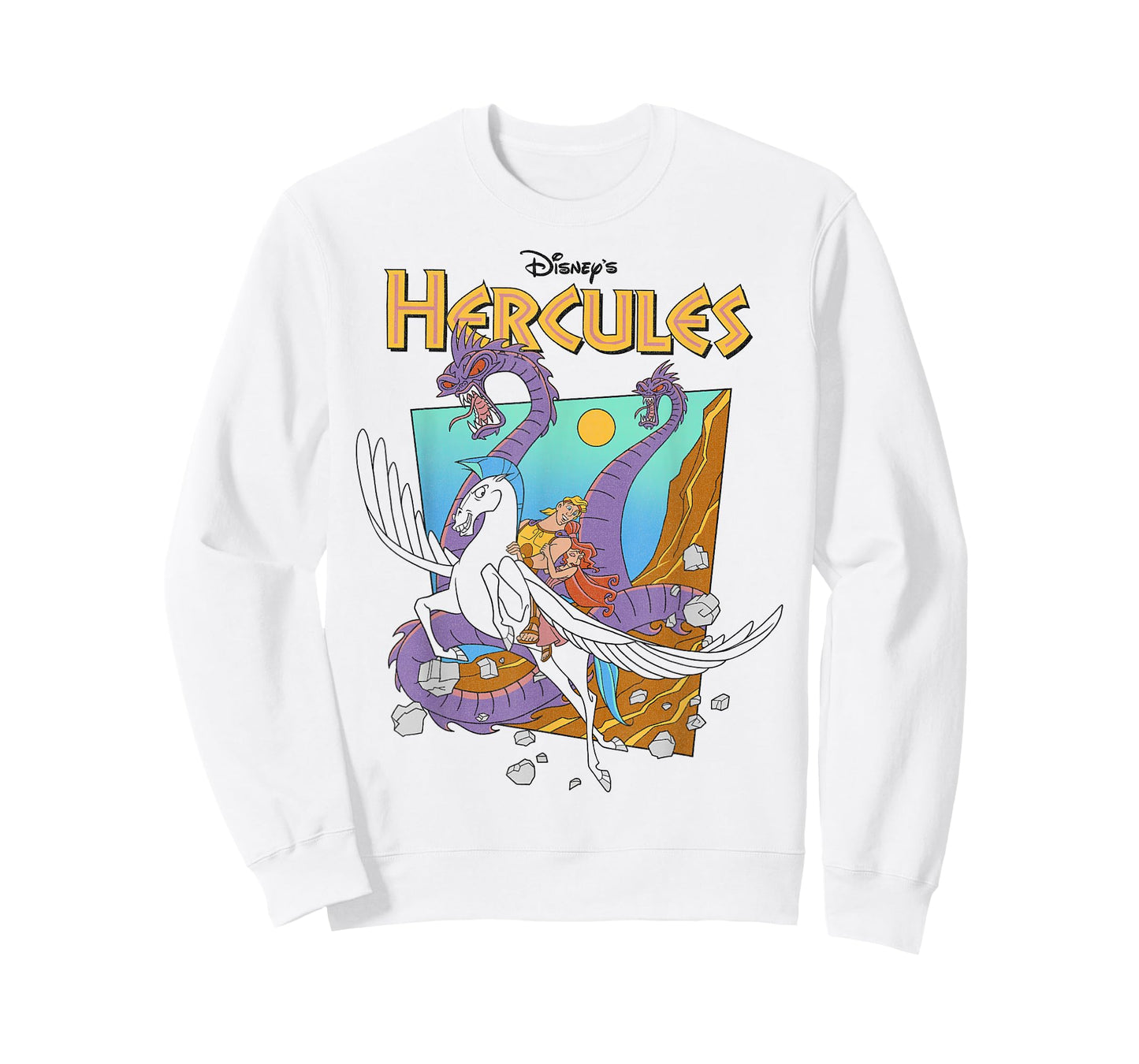 Disney Hercules Hydra Classic Movie Poster T-Shirt