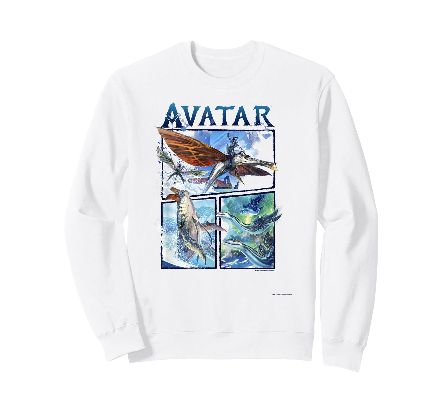 Avatar: The Way of Water Air And Sea Flight Panels T-Shirt