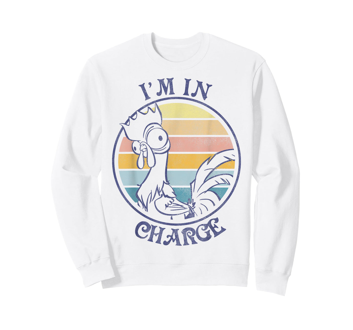 Disney Moana HEI HEI I'm in Charge Sunset Graphic T-Shirt T-Shirt