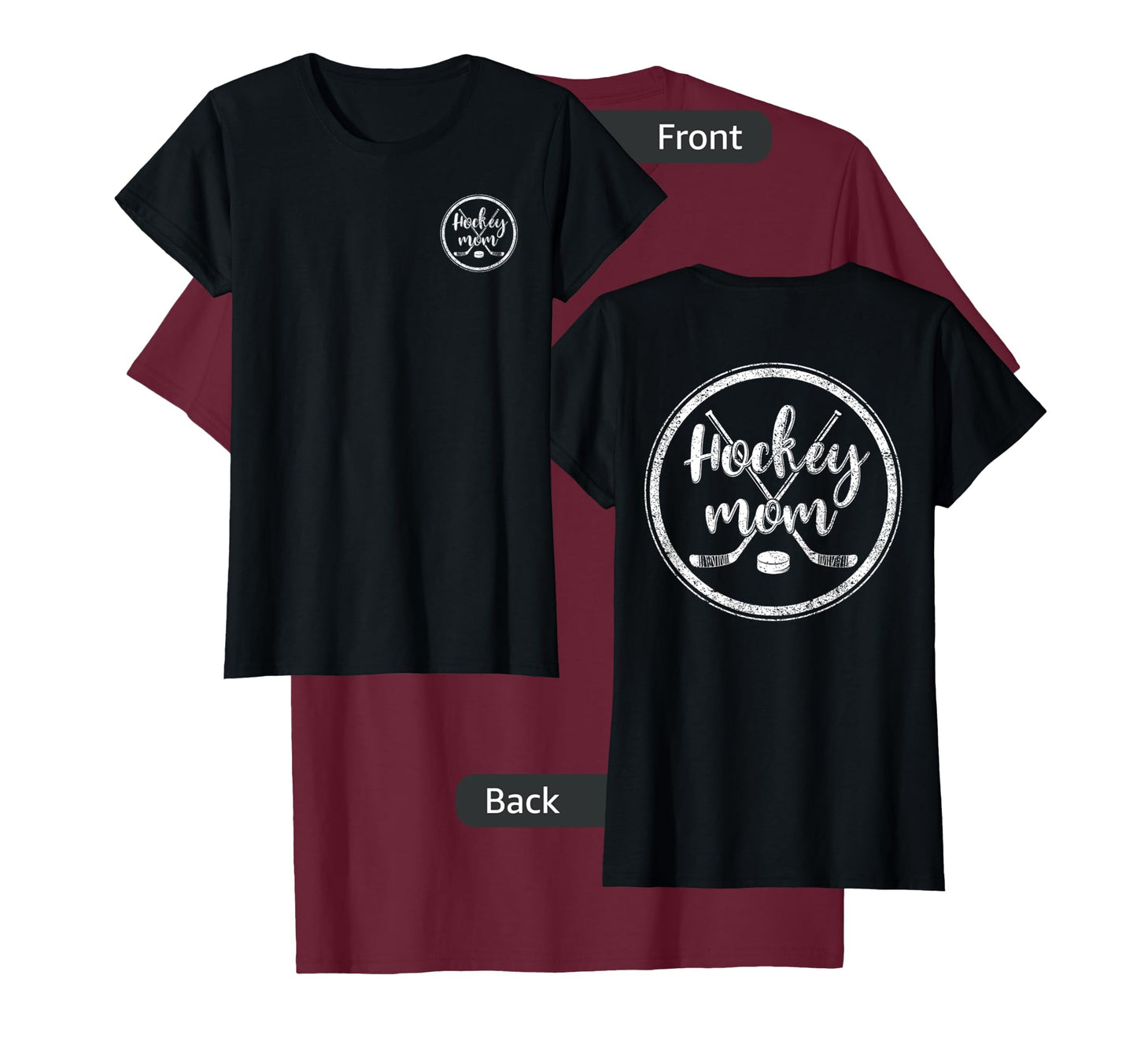 Hockey Mom Winter Sports Ice Hockey Goalie Mommy T-Shirt