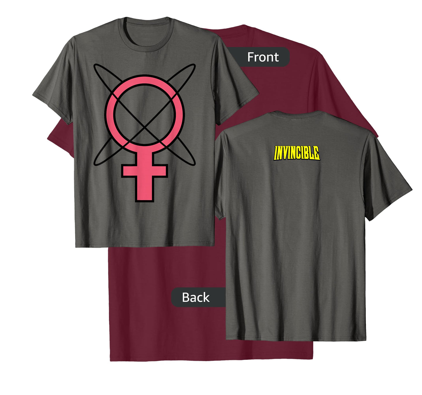 Invincible Animated - Atom Eve Symbol T-Shirt