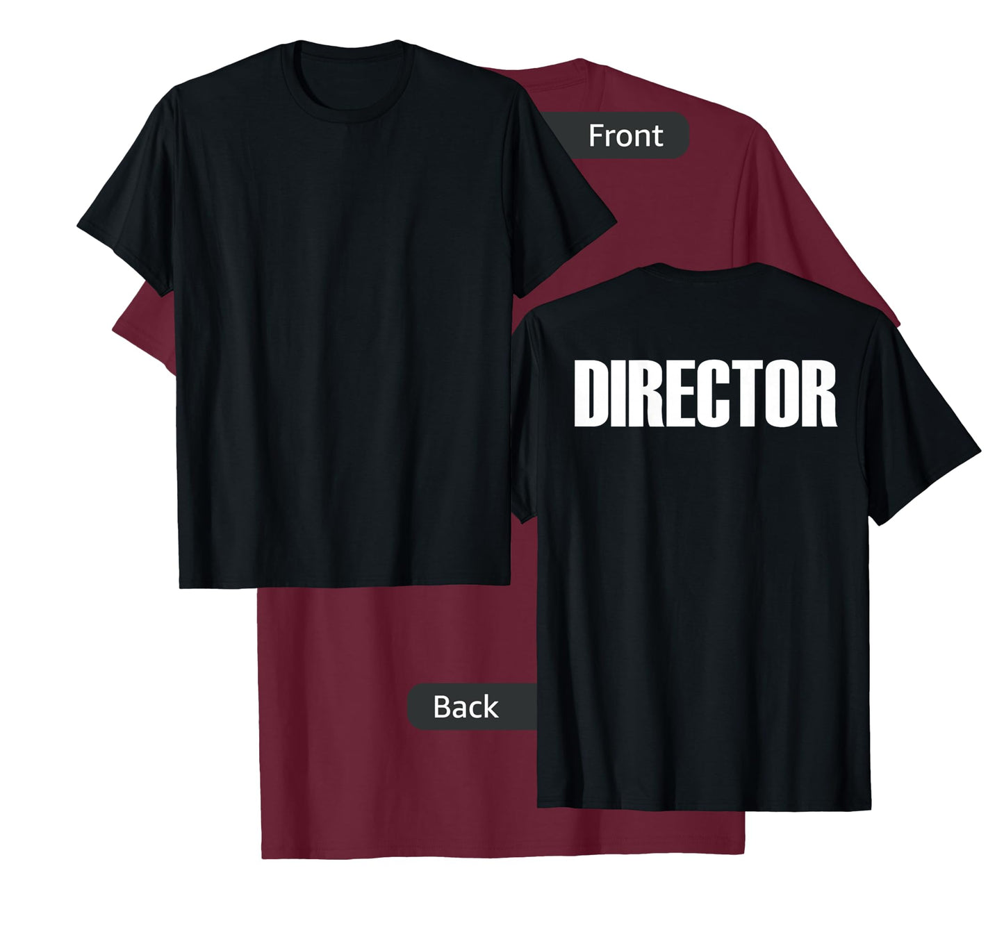 Director (Back) - Movie Director Gift T Shirt T-Shirt