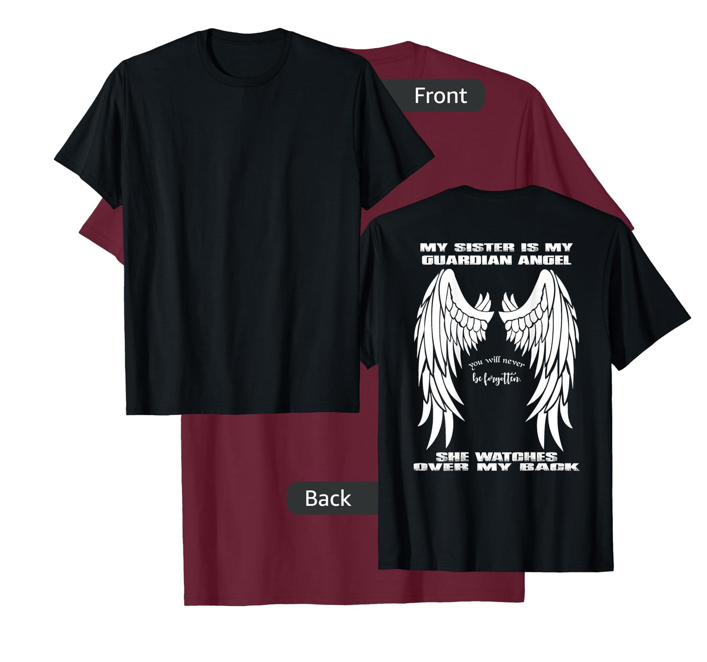 Guardian Angel Shirt - My Sister Is My Guardian Angel T-Shirt