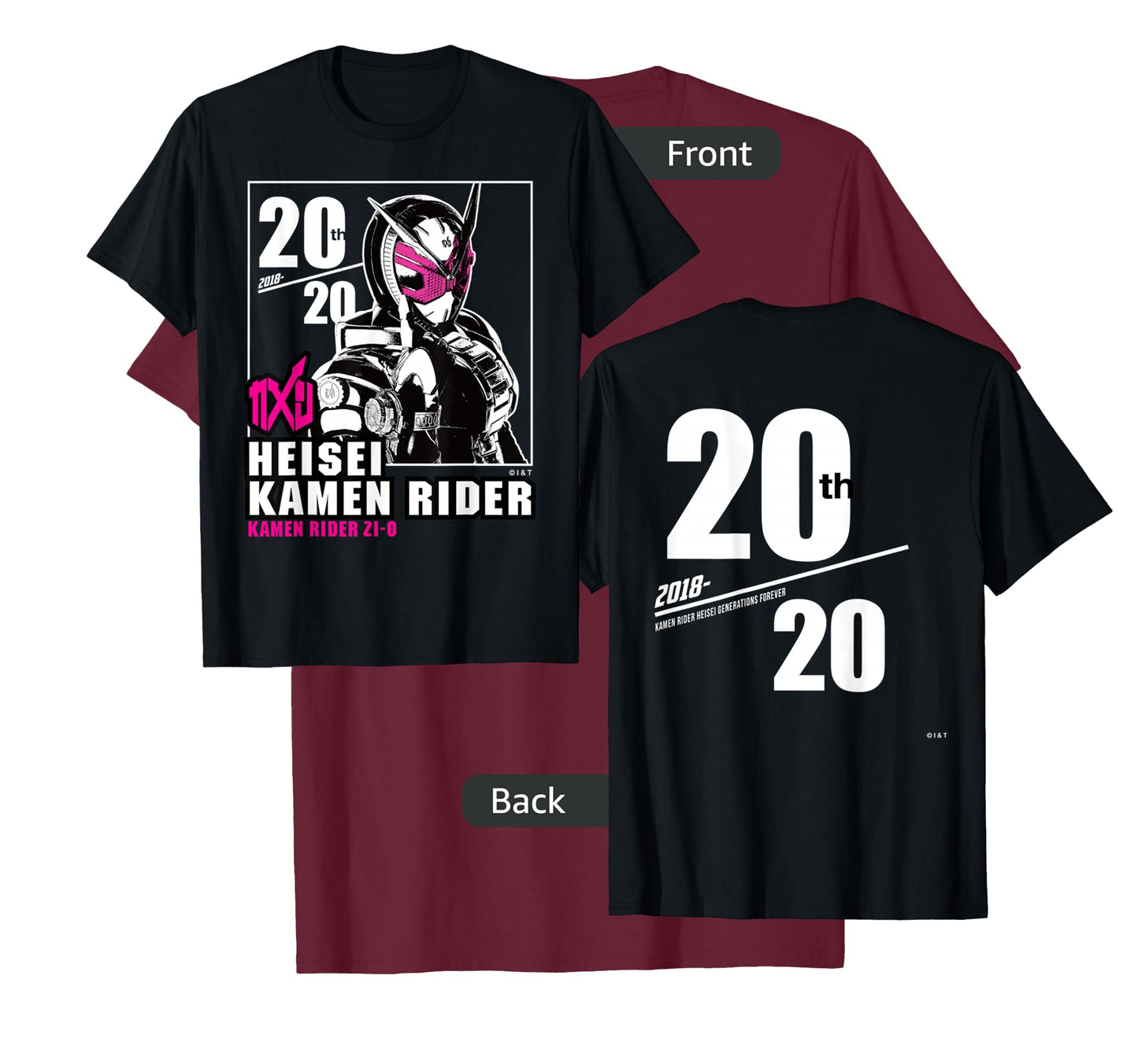 Kamen Rider Zi-O Heisei Rider Anniversary T-Shirt