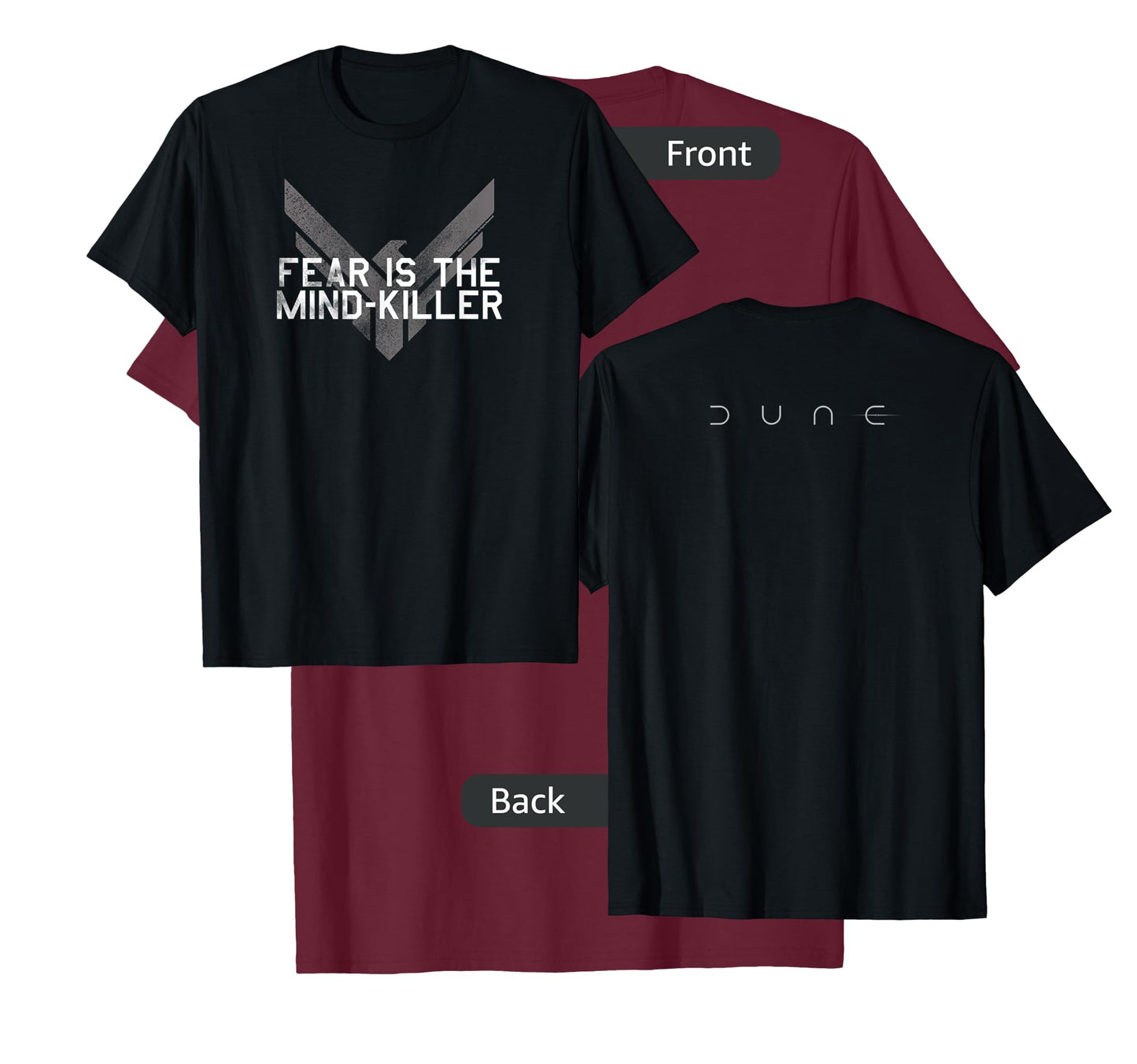 Dune (2021) - Fear is The Mind-Killer - Atreides T-Shirt
