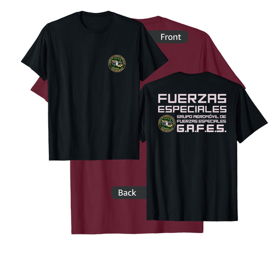GAFE GAFES Mexico Fuerzas Especiales Mexican Special Force T-Shirt