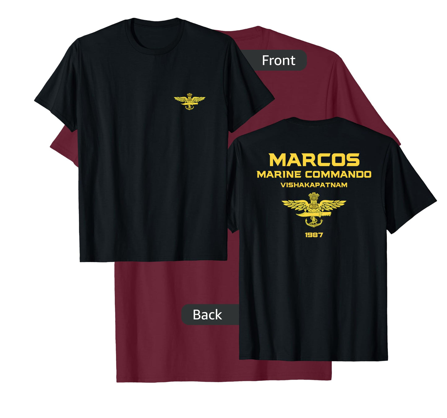 MARCOS Indian Special Force Indian Army Magarmach T-Shirt