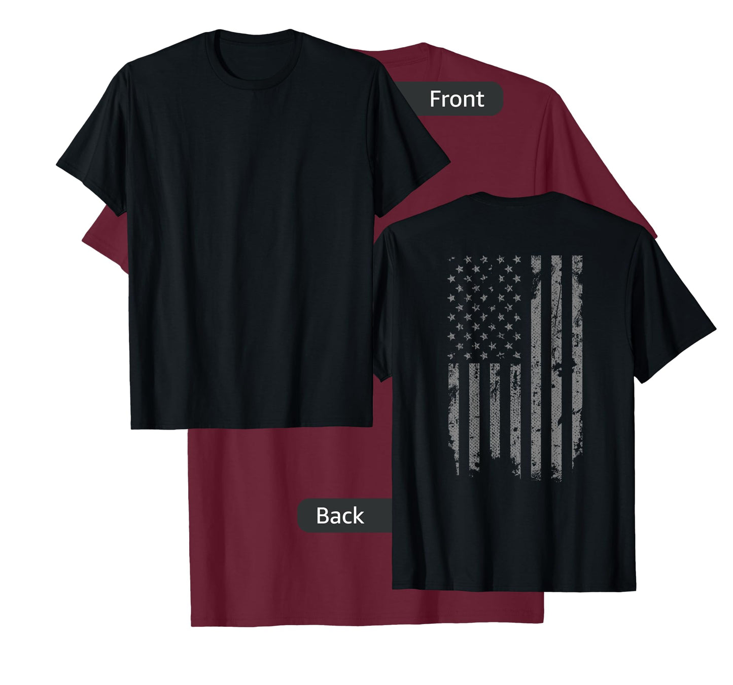 Vintage Distressed American Flag T-Shirt