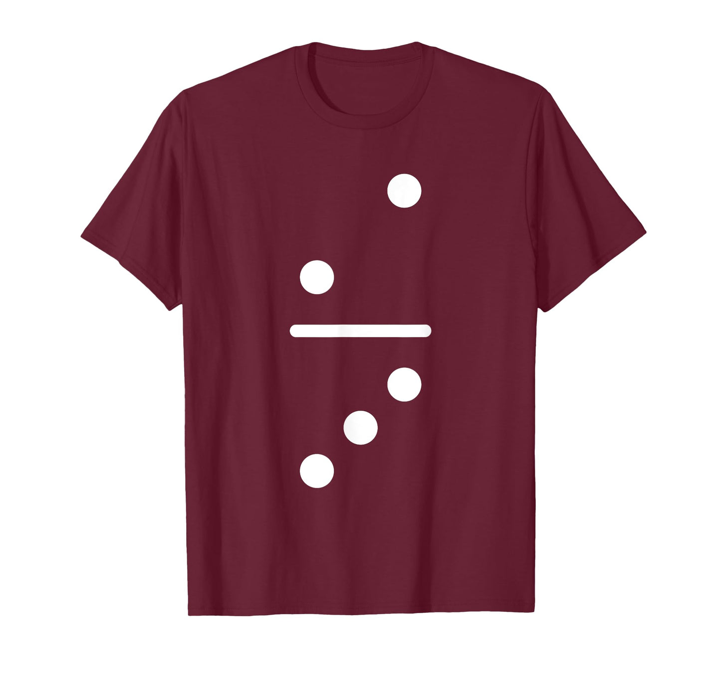 Domino Game 2 3 Dots Matching Halloween Group Costume T-Shirt
