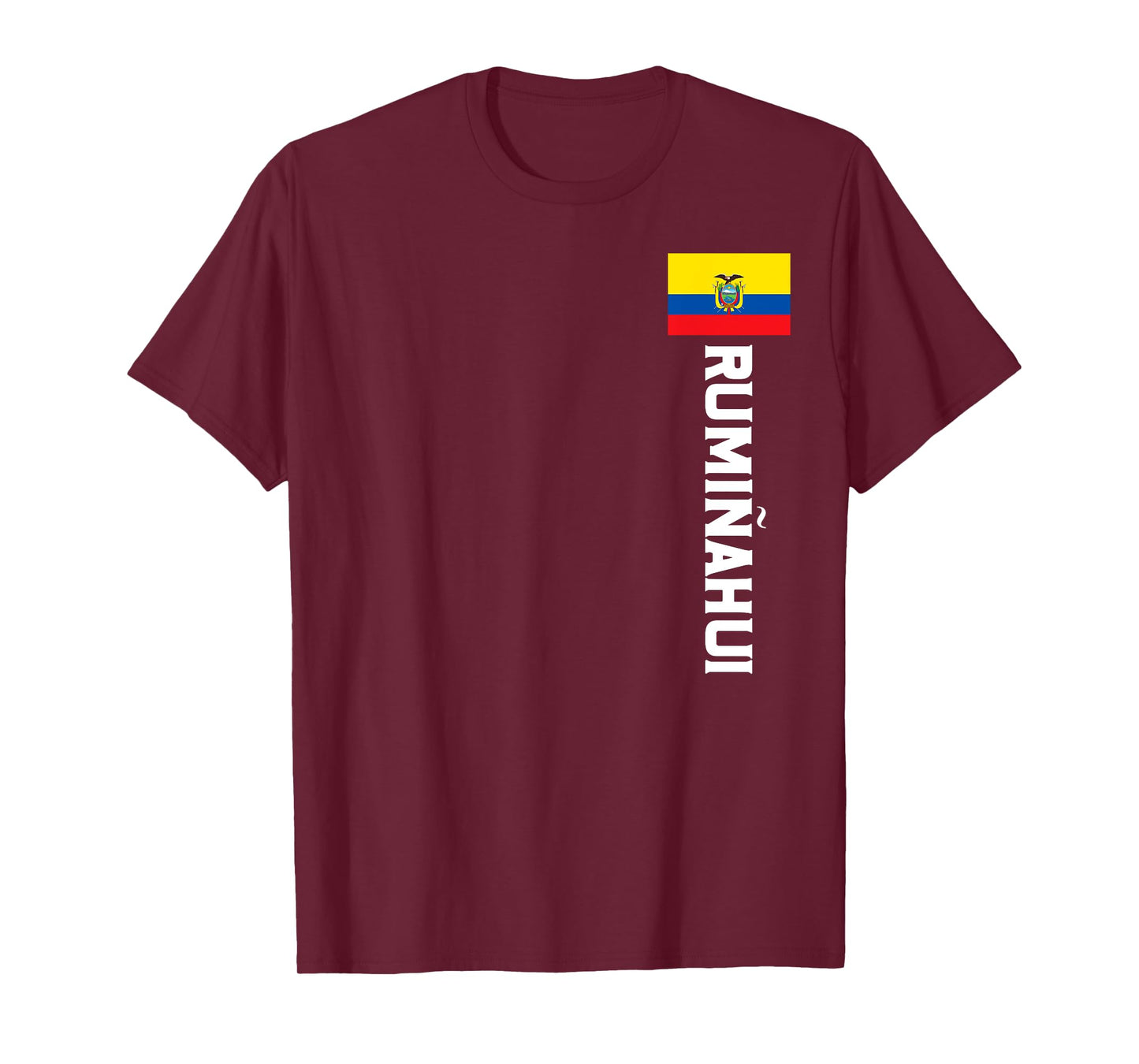 Rumiñahui Ecuador Flag Emblem Escudo Bandera T-Shirt