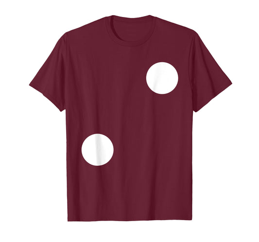 Human Dice Number 2 Group Matching Halloween Costume Family T-Shirt