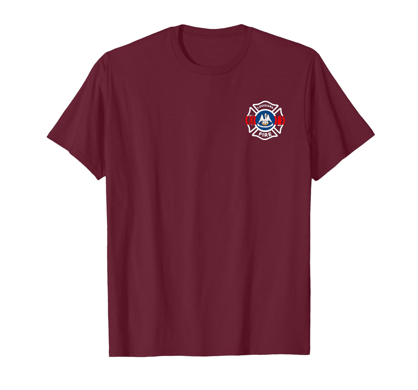 Louisiana Fire Department T-Shirt Firefighters Firemen T-Shirt